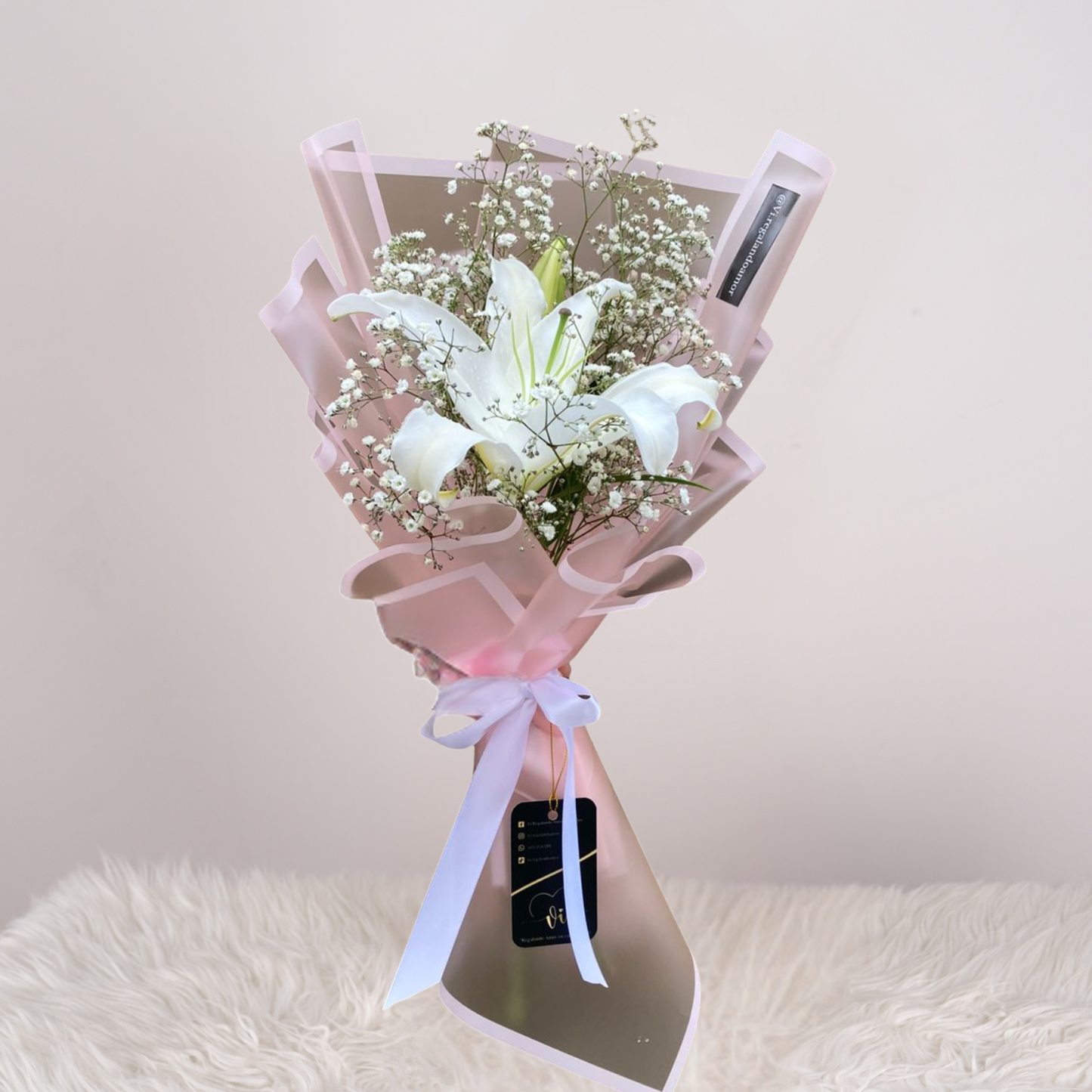 Ramo Lilian – Lirio Blanco Elegante