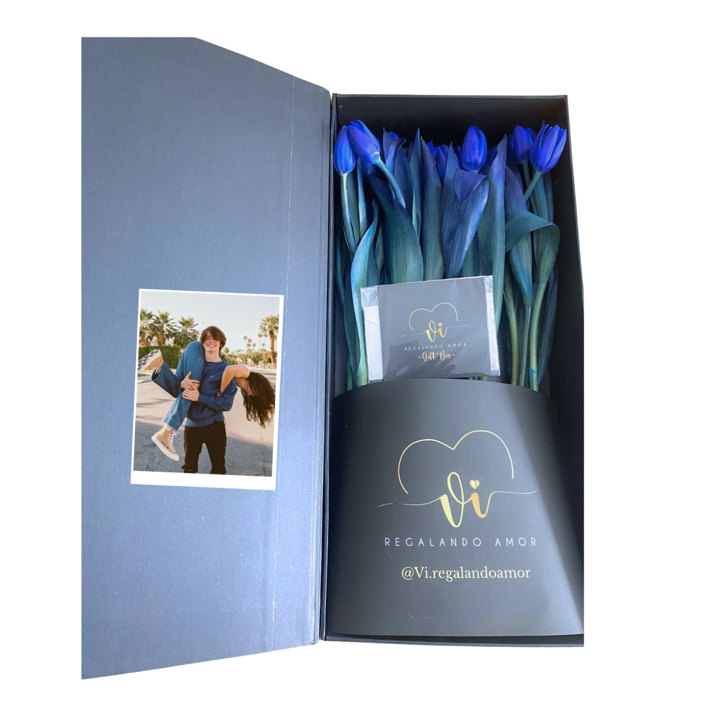 Box Imperial 22 Tulipanes Azules