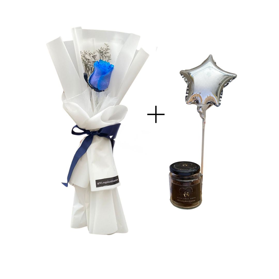 Love duo Rosa azul