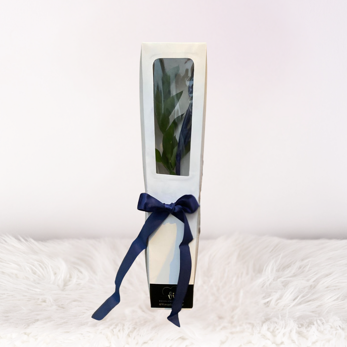 Caja de 1 Tulipán Azul - Flores azules