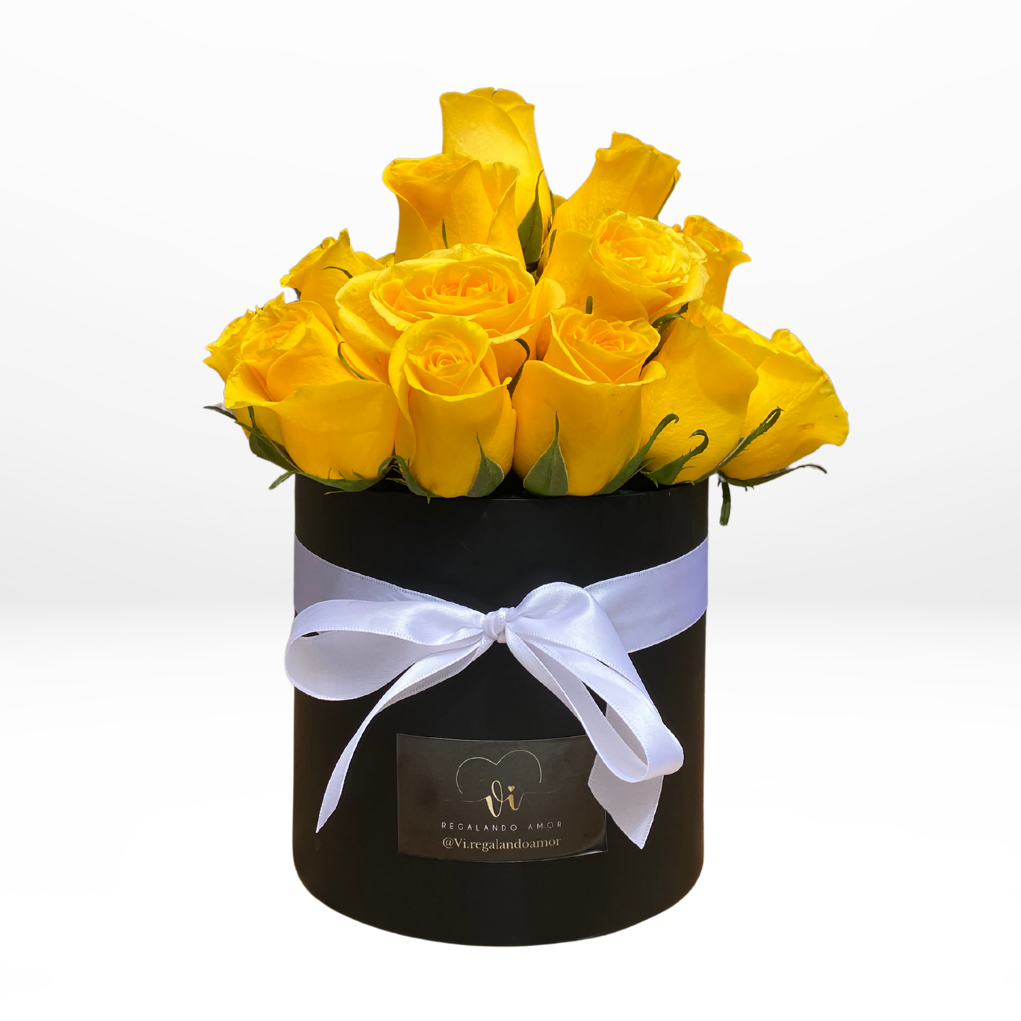 Caja Clásica – 24 Rosas Amarillas - Flores Amarillas
