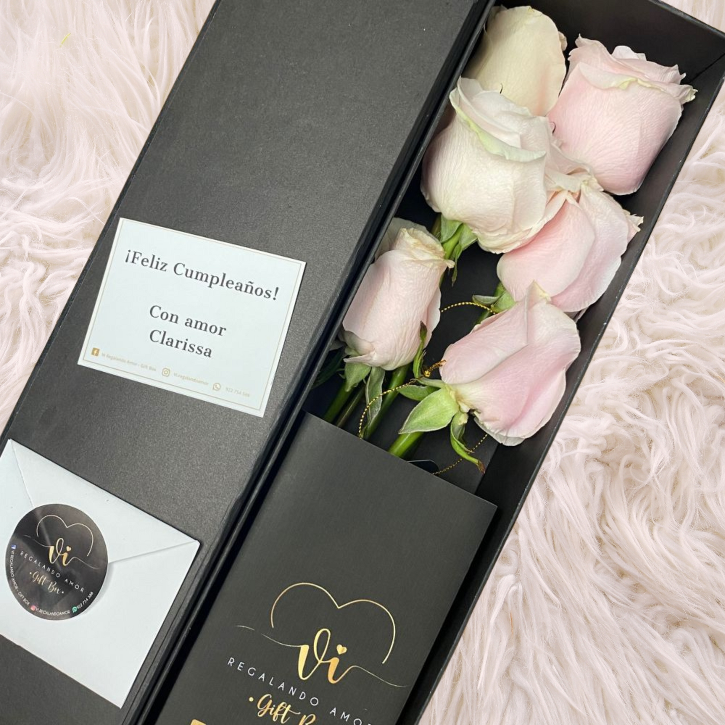 Box Luxury Rosas Mystic