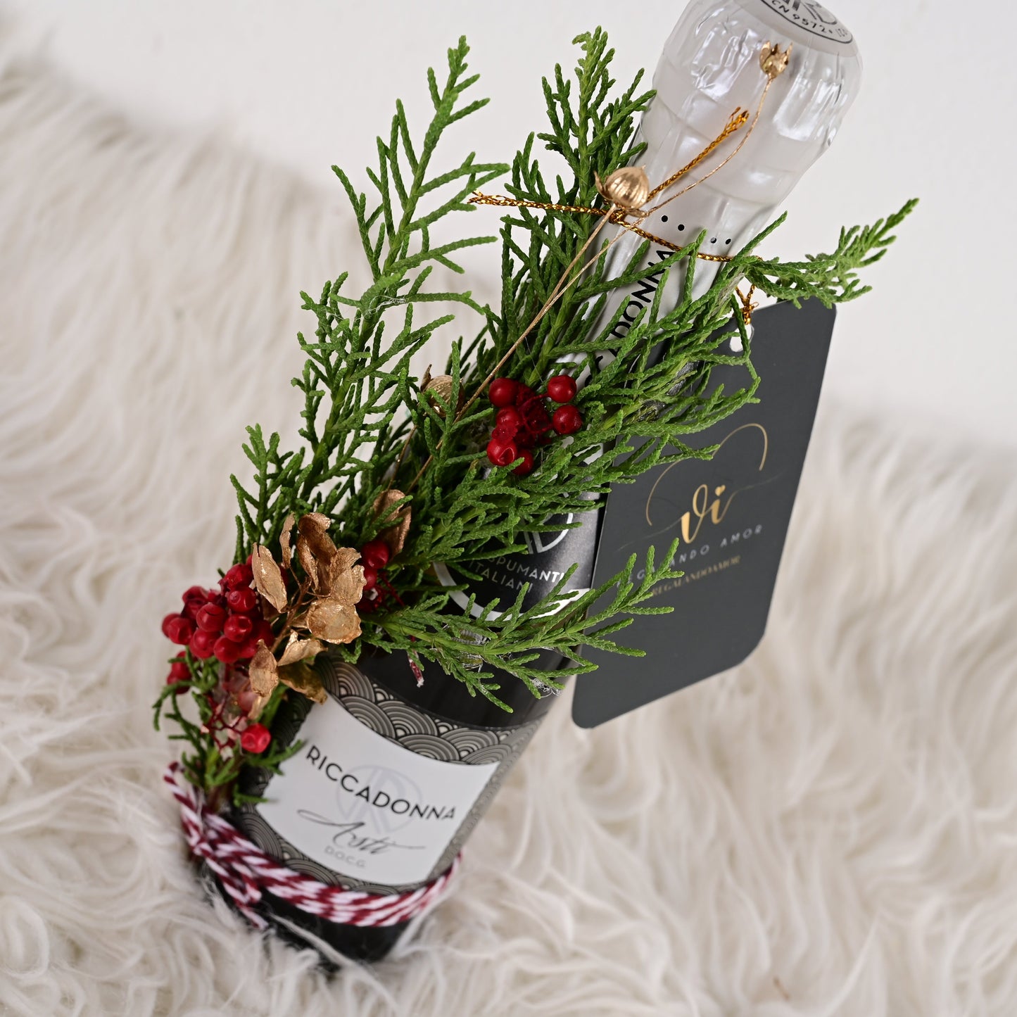 Mini Espumante Riccadonna Navideño