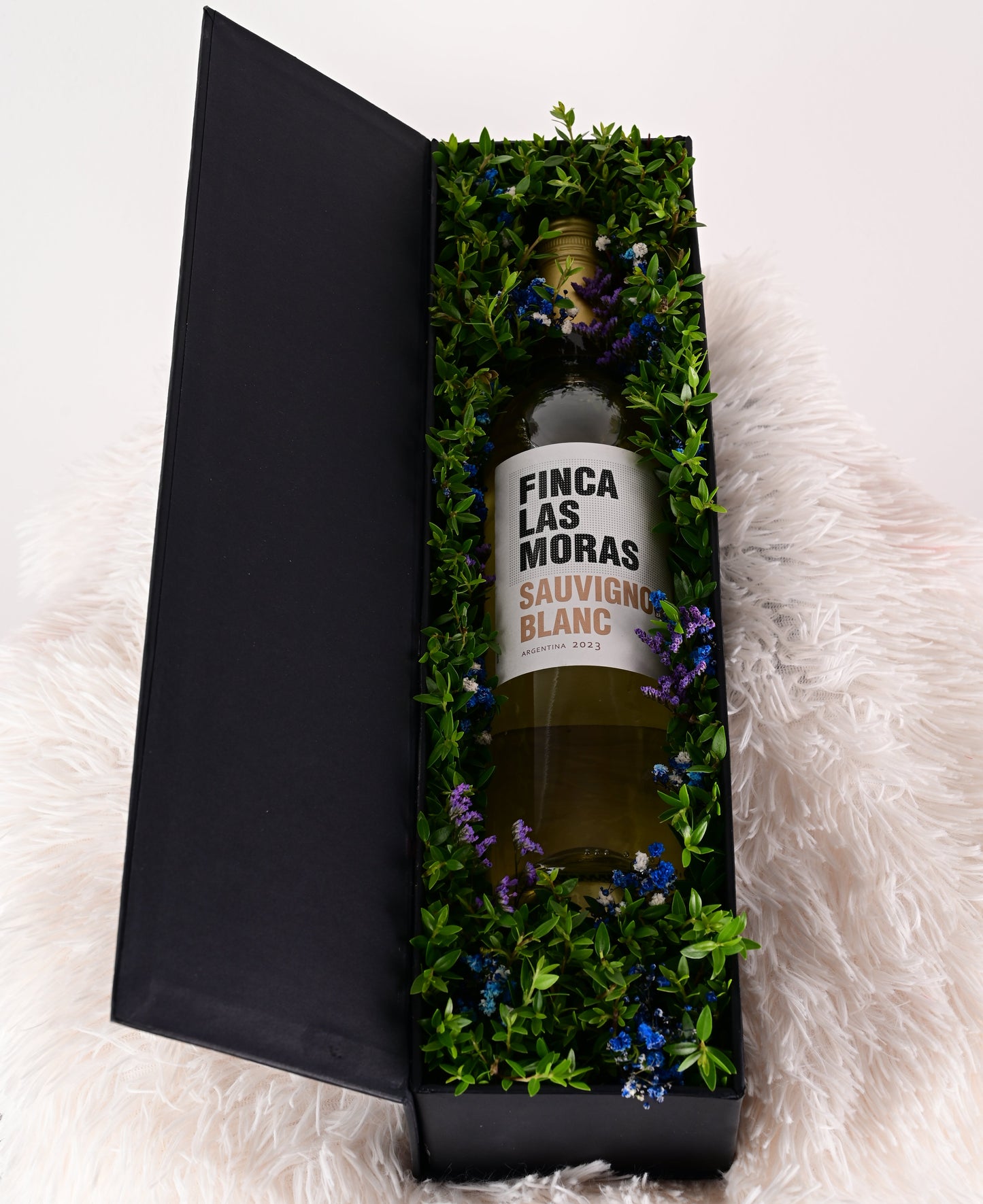 Box Floral Sommelier – Regalo con flores y vino