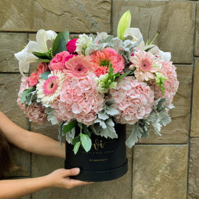 Box Clarisse – Arreglo floral premium en box