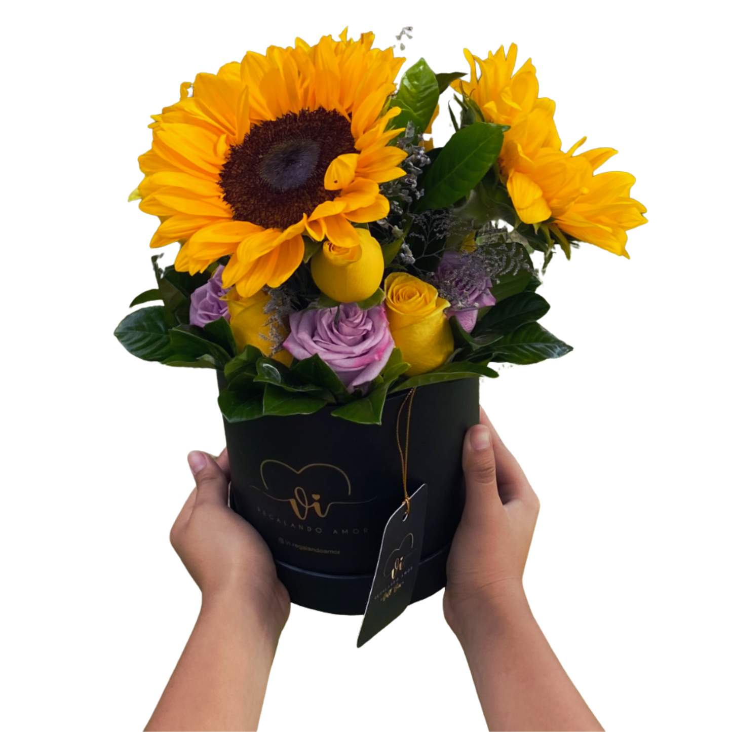 Box Estela - Flores Amarillas - Rosas Amarillas - Girasoles