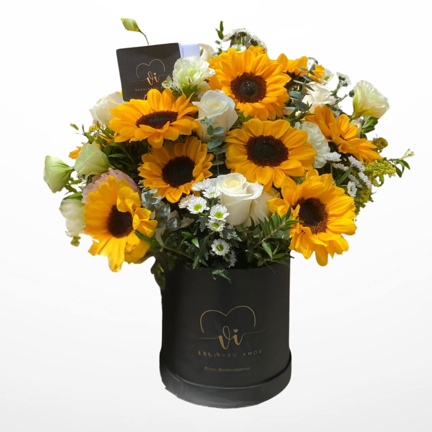 Box Adriana – Arreglo floral - Flores amarillas