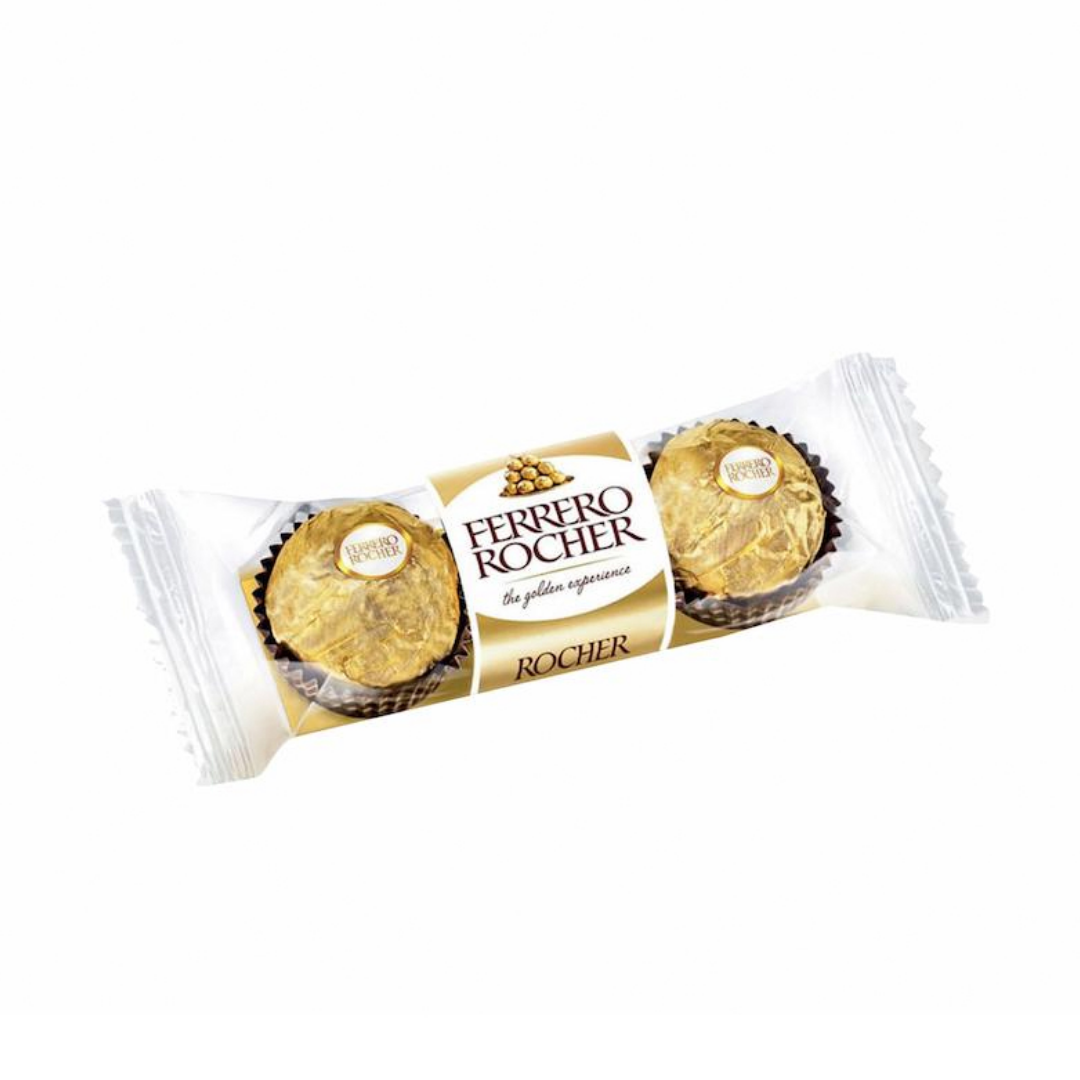 Box Dual - Box Clasico Rosas Amarillas + Ferrero Rocher 3u