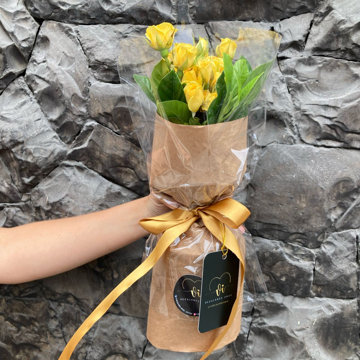 Mini Bouquet de Rosas