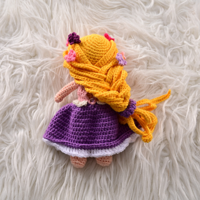 Amigurumi Rapunzel – Tamaño Grande