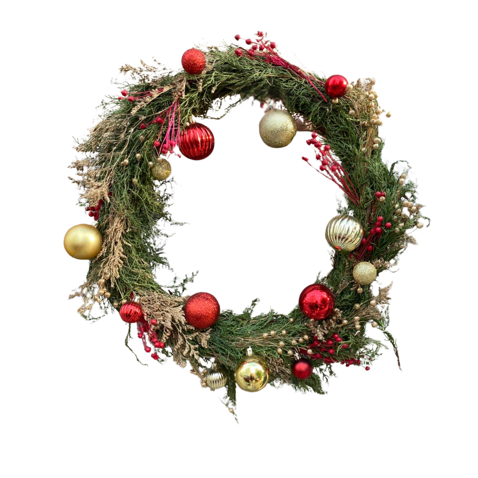 Corona Estrella - Corona navideña