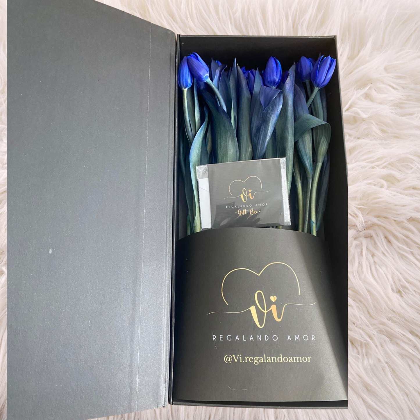 Box Imperial 22 Tulipanes Azules