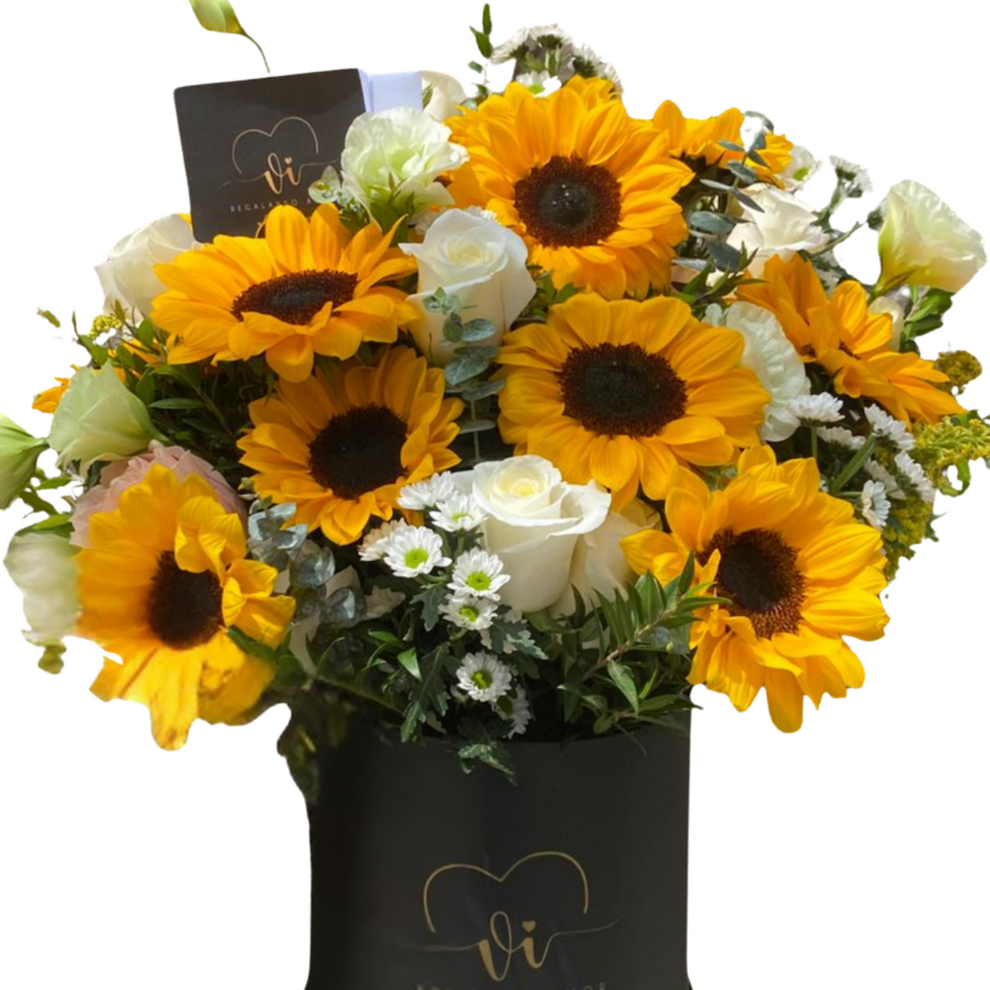 Box Adriana – Arreglo floral - Flores amarillas