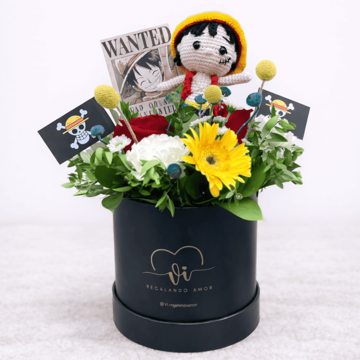 Box Luffy - Con amigurumi - Peluche