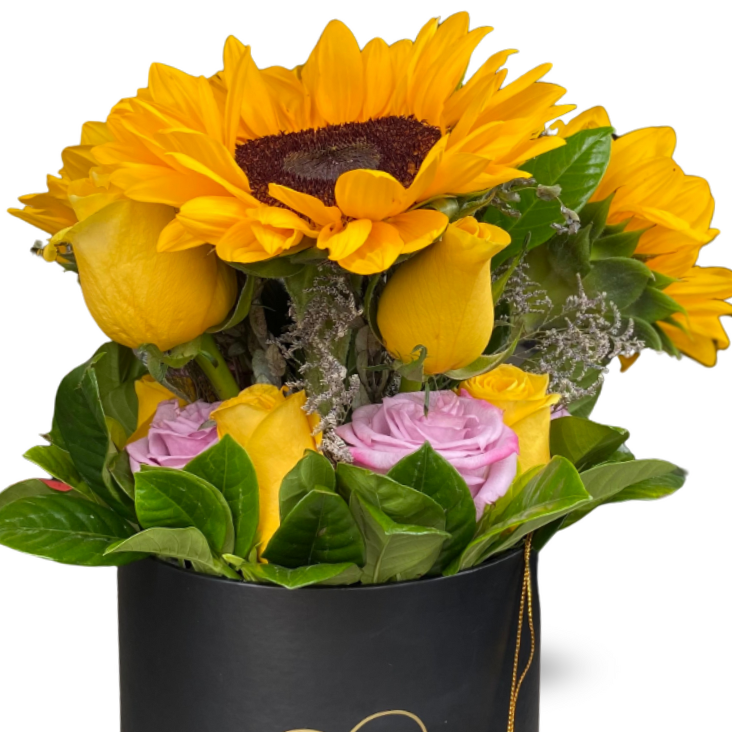Box Estela - Flores Amarillas - Rosas Amarillas - Girasoles