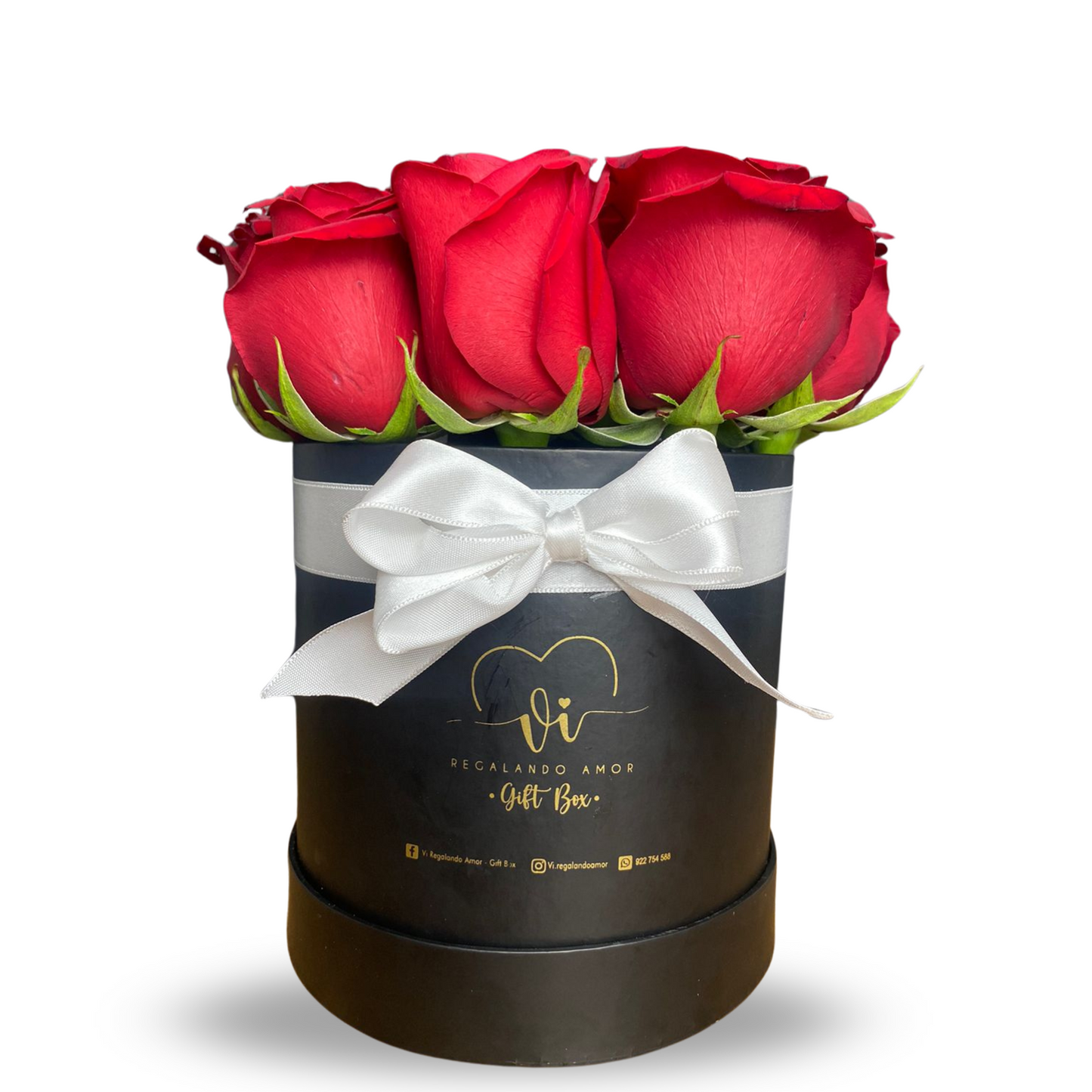 Box Clasico 12 rosas rojas