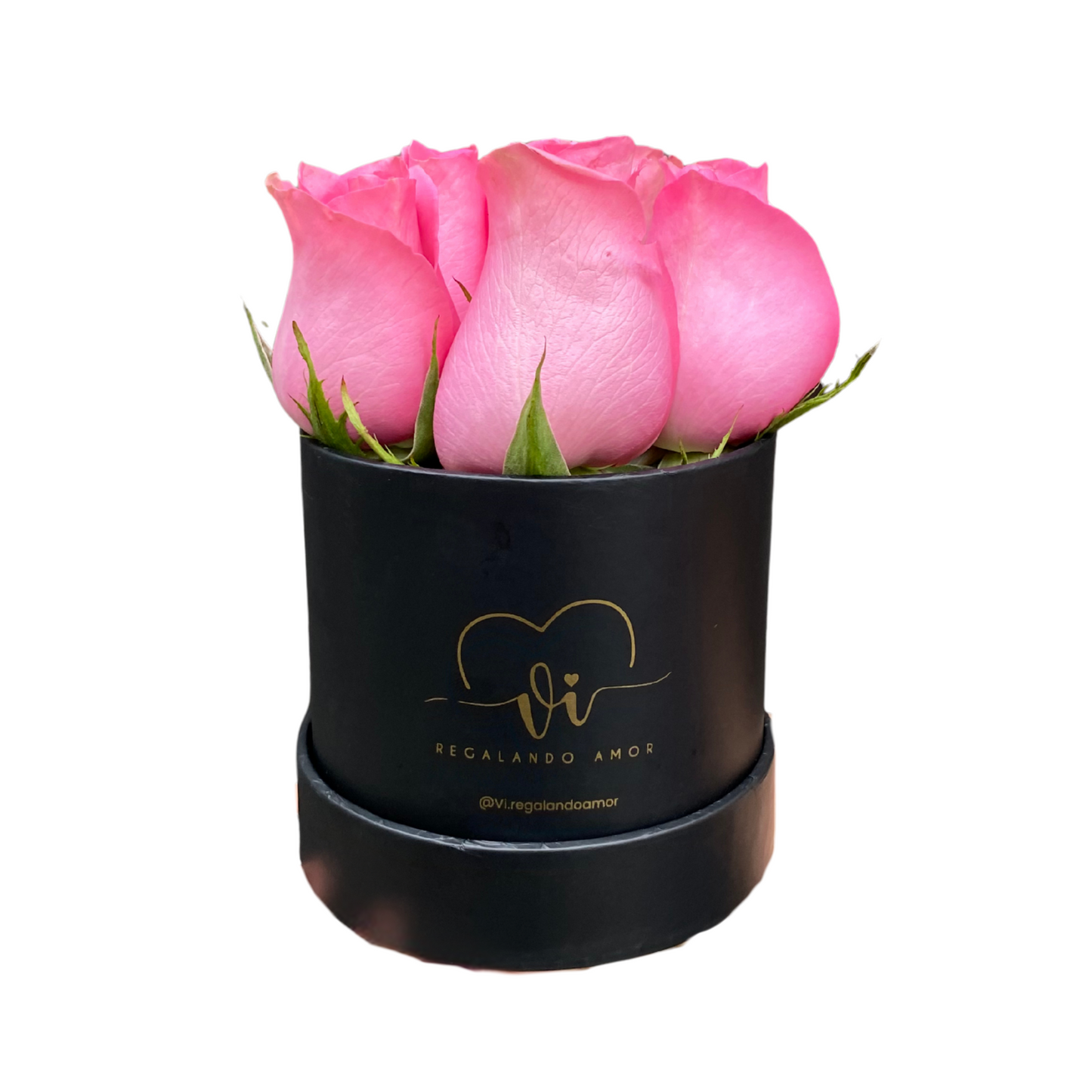 Mini Box Rosas Rosadas