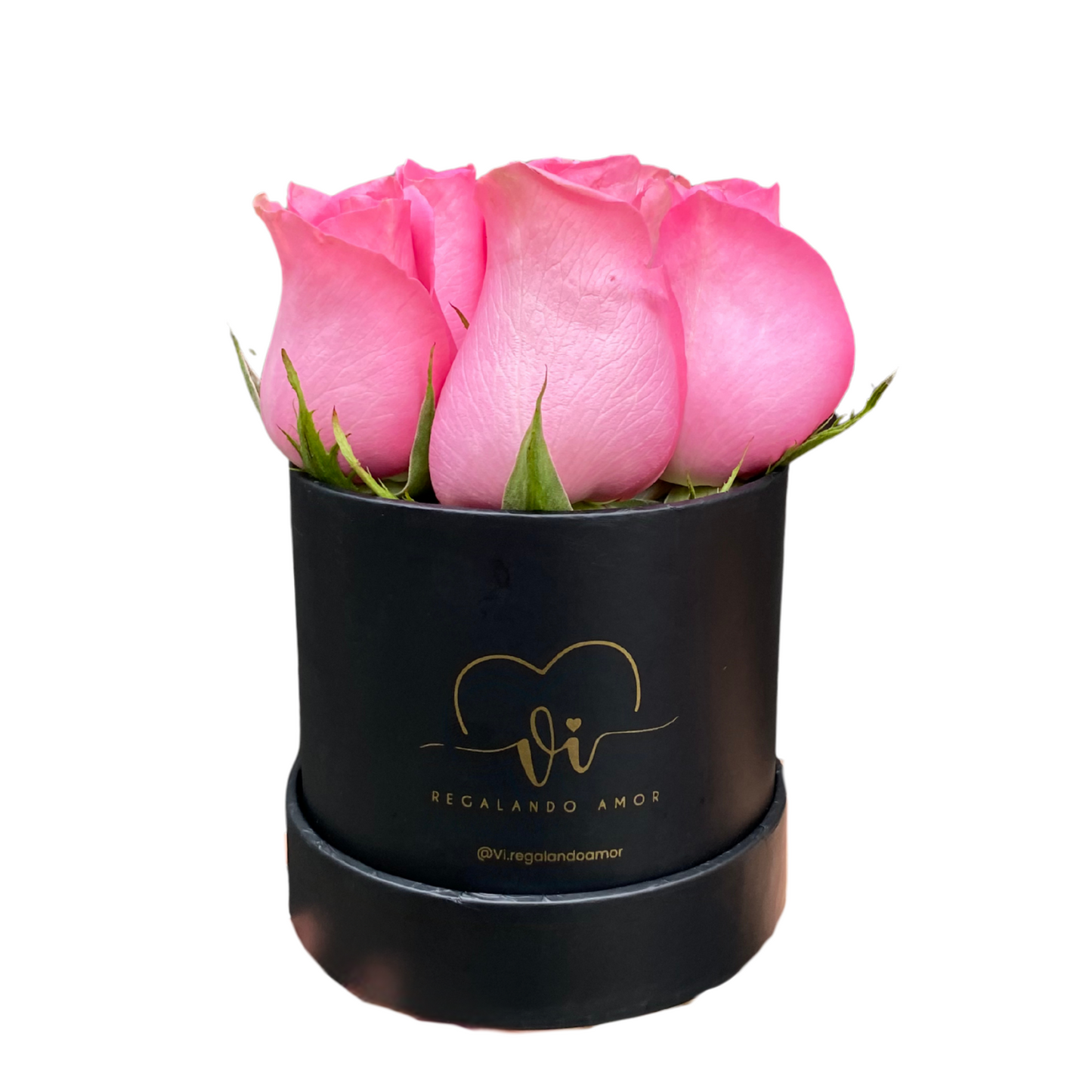Mini Box Rosas Rosadas