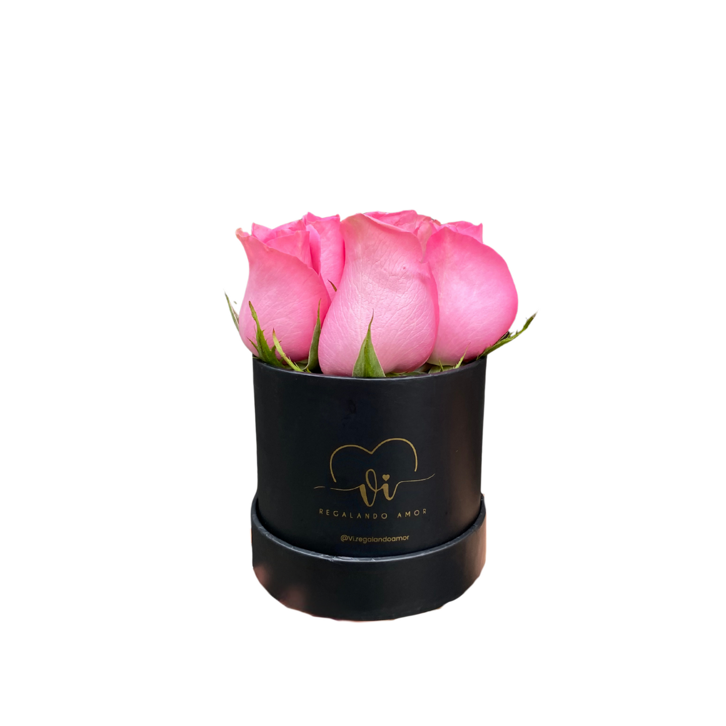Mini Box Rosas Rosadas