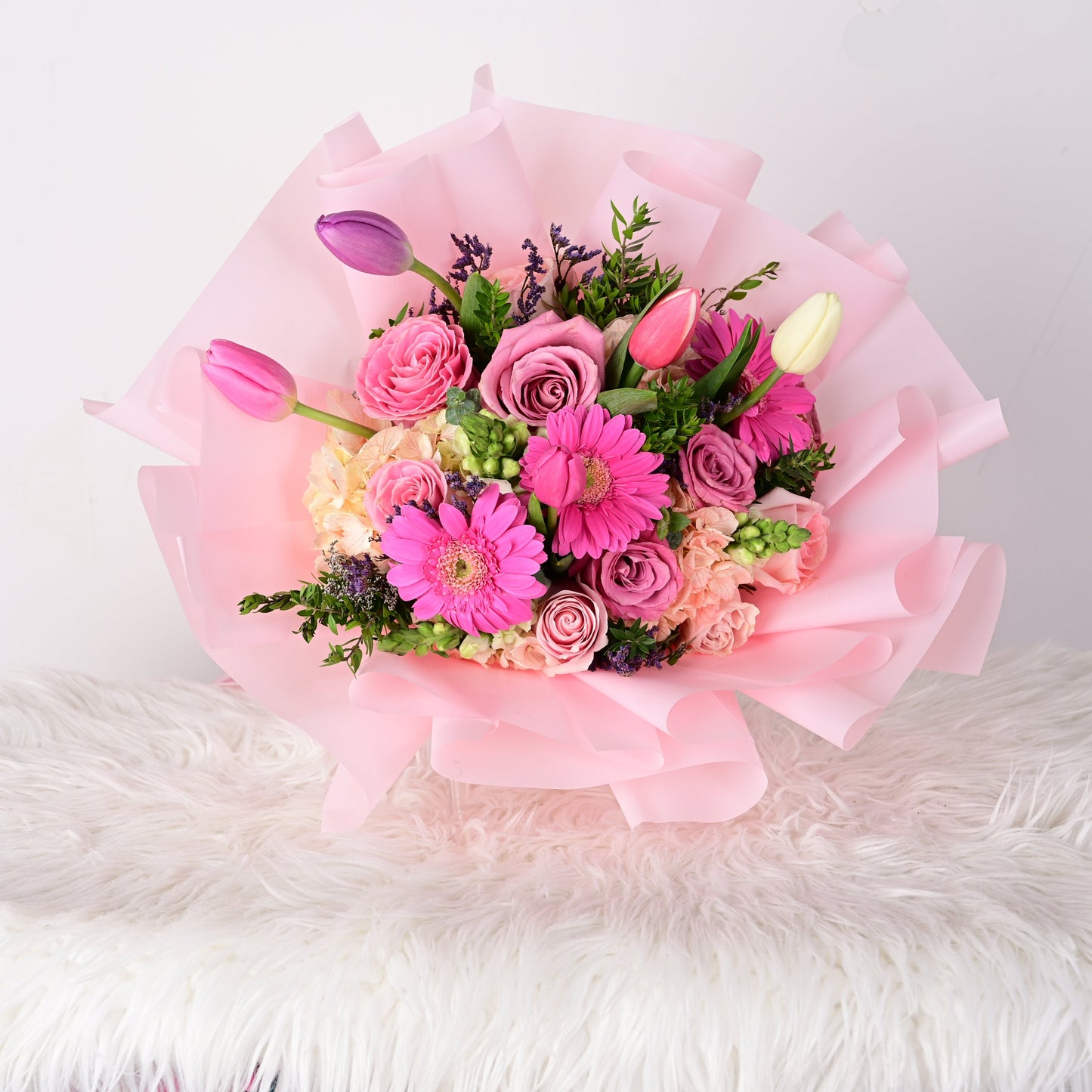 dia de la novia gerberas y tulipanes