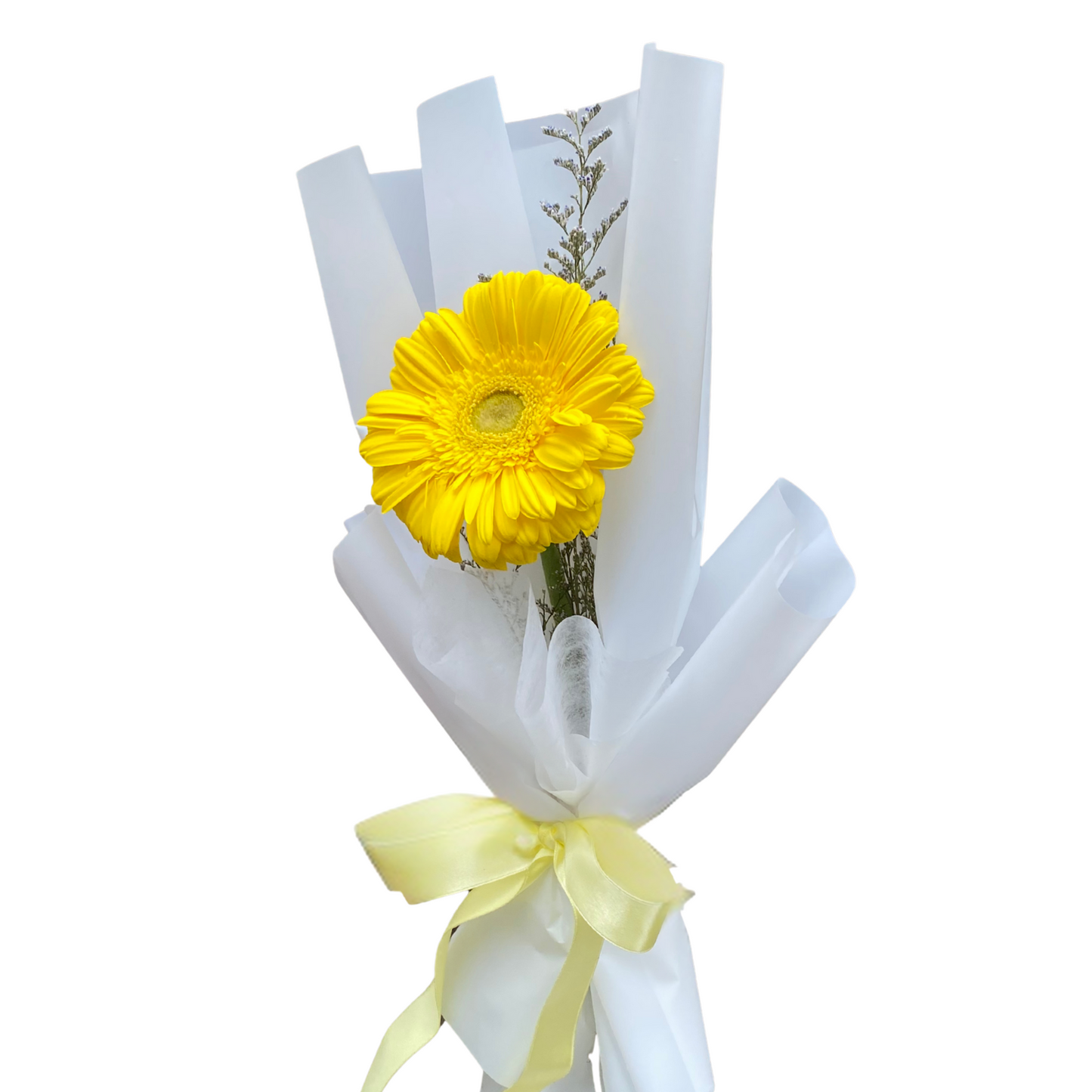 1 Gerbera amarilla - Flores amarillas