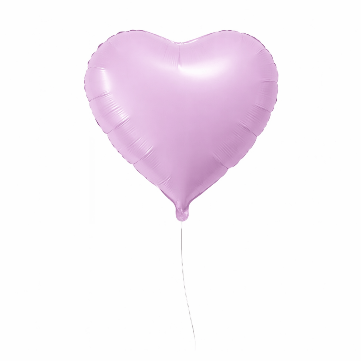 Globo rosa mate con helio