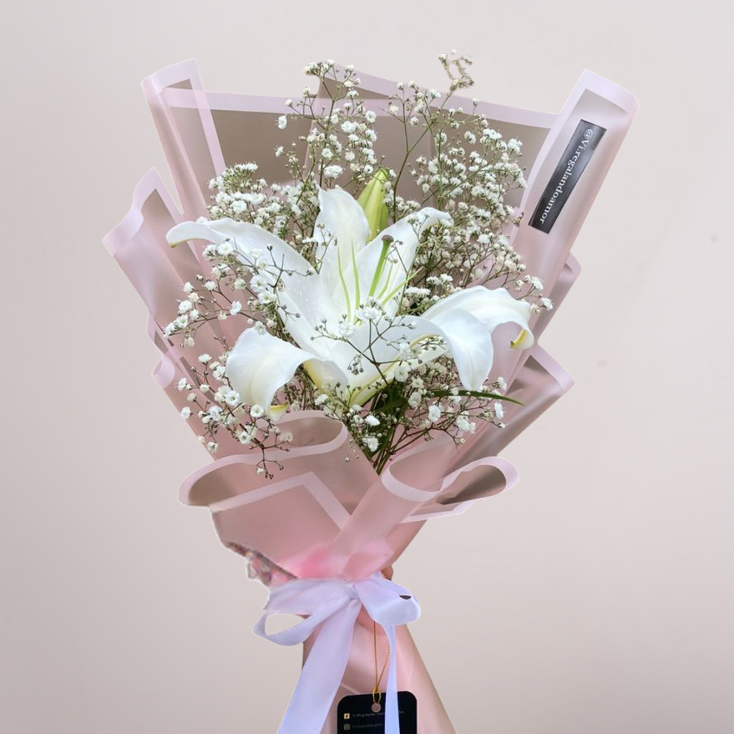 Ramo Lilian – Lirio Blanco Elegante