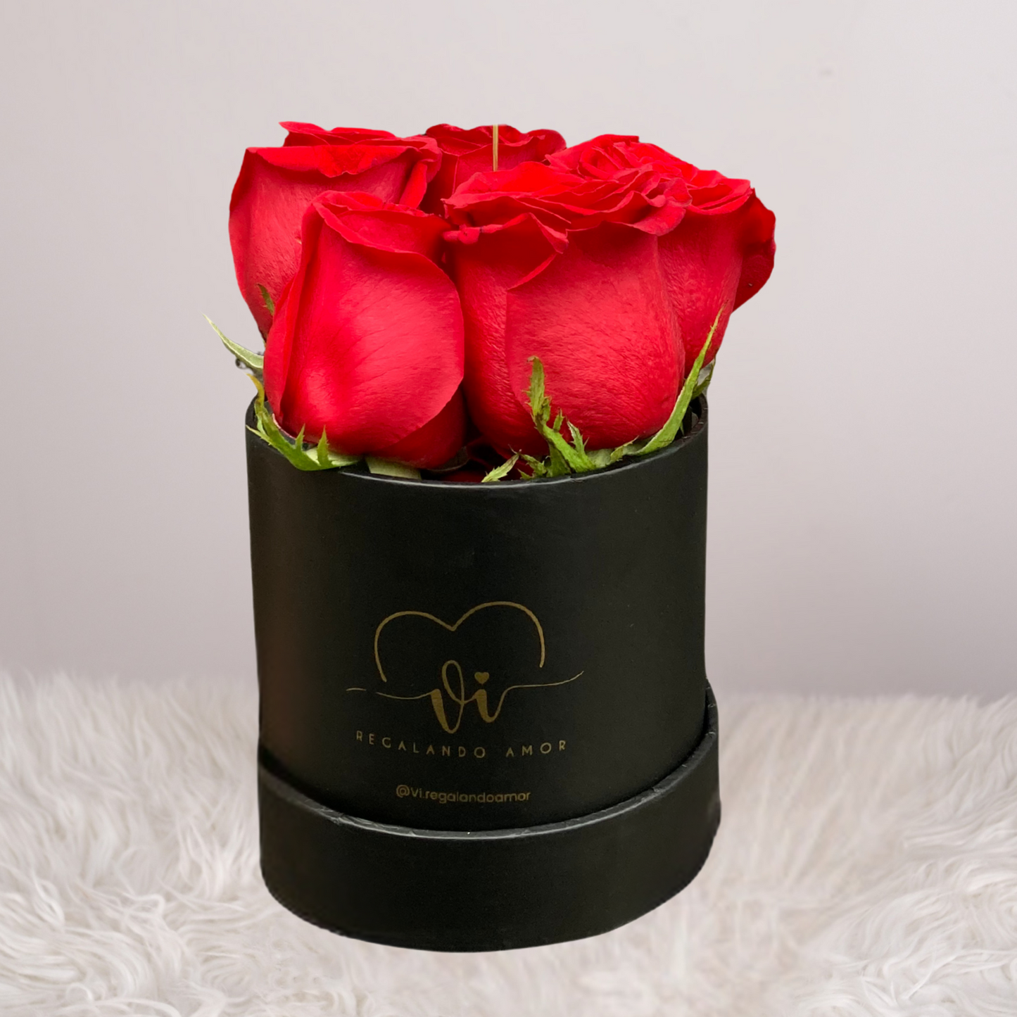 Mini Box Rosas Rojas
