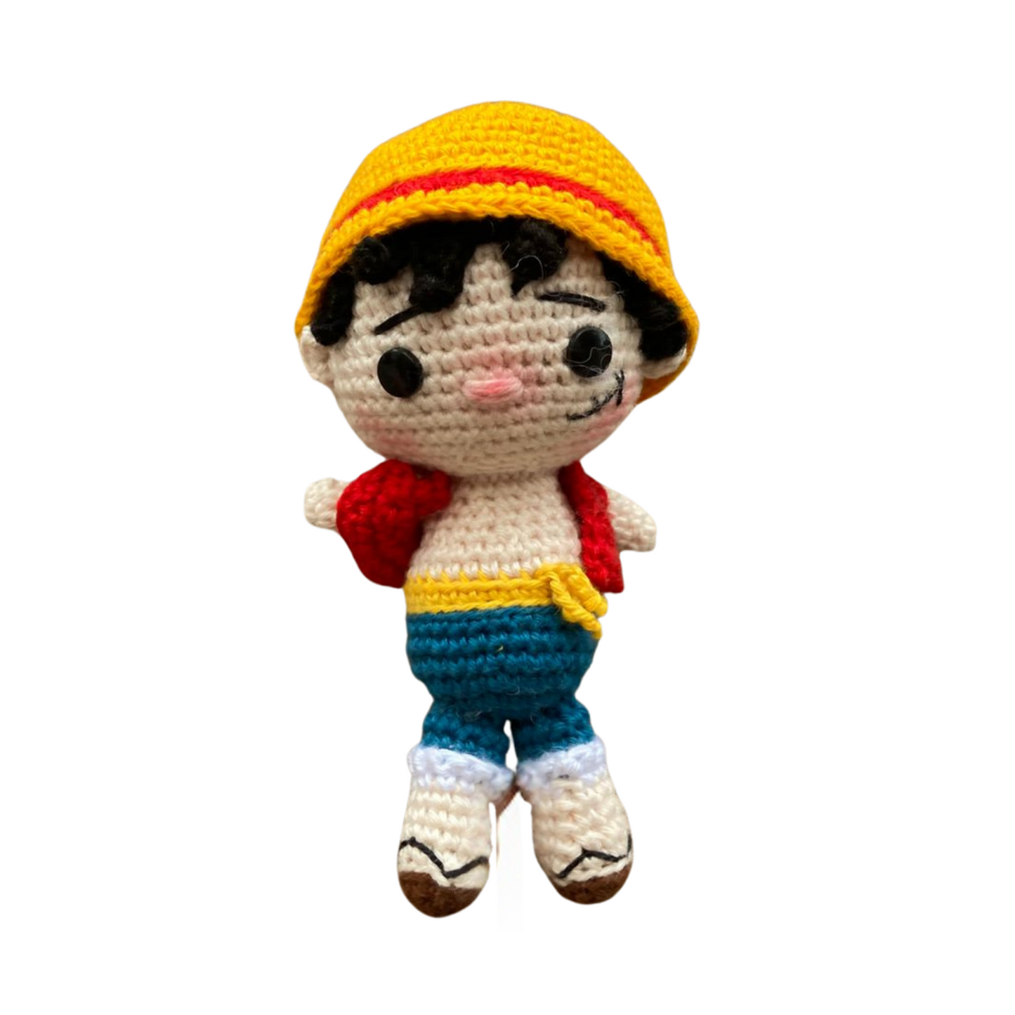 Ramo One Piece con Amigurumi Luffy