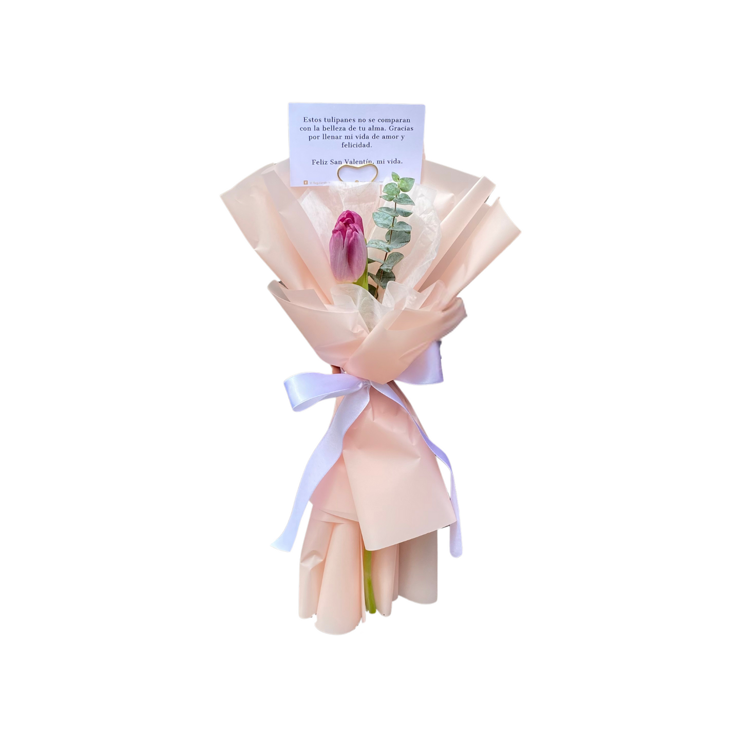 Mini ramo de 1 Tulipan