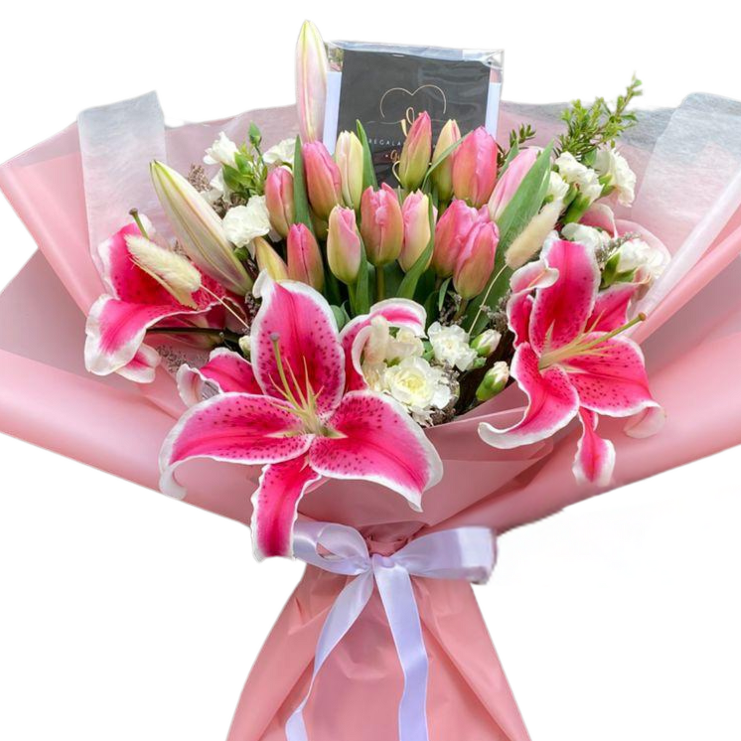 Ramo Imperial de 15 tulipanes aleatorios