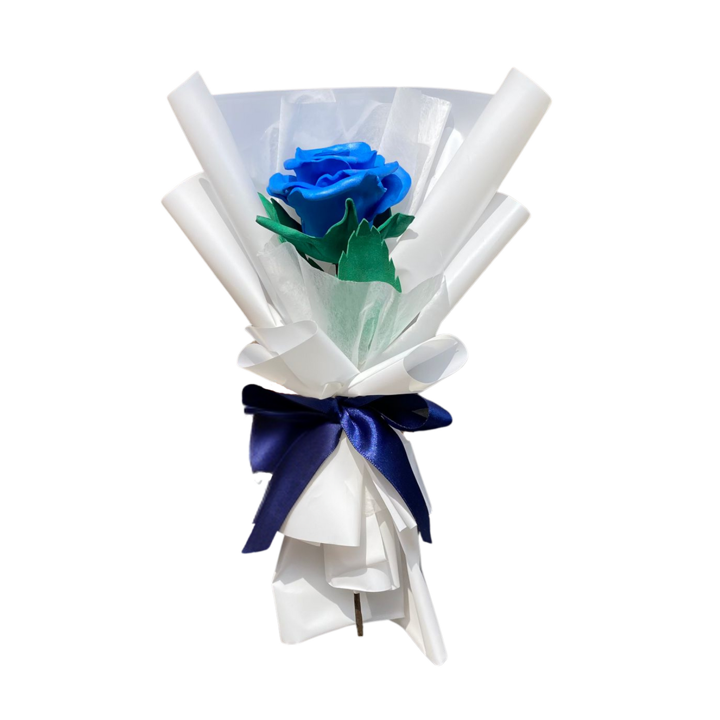 Rosa azul Artificial - Flores Eternas