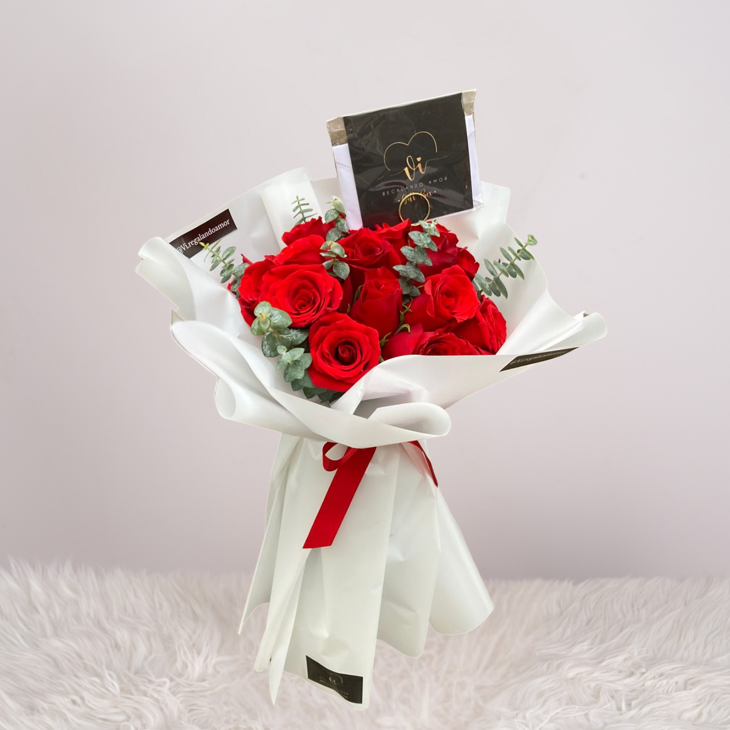 Ramo Amanda - rosas rojas