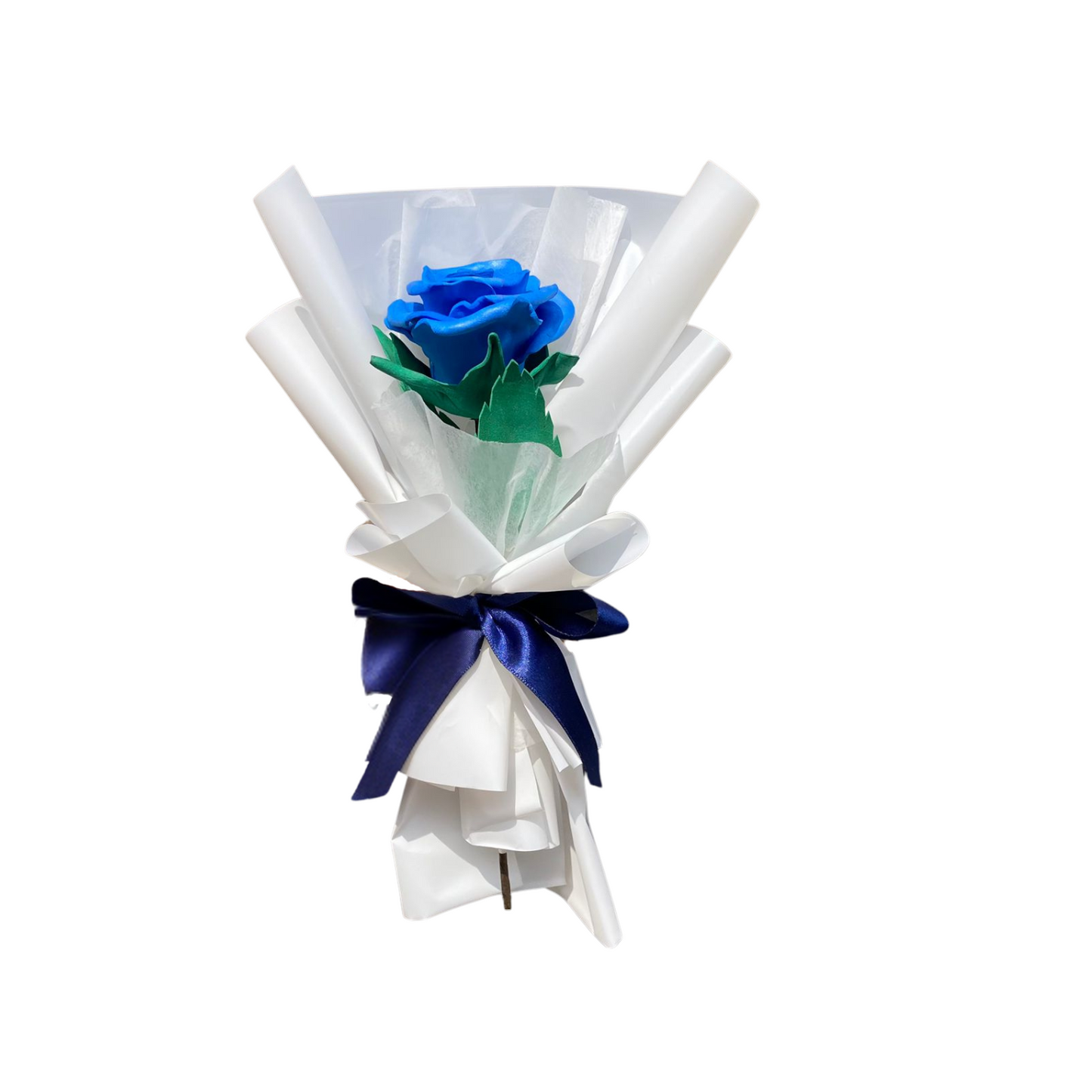 Rosa azul Artificial - Flores Eternas