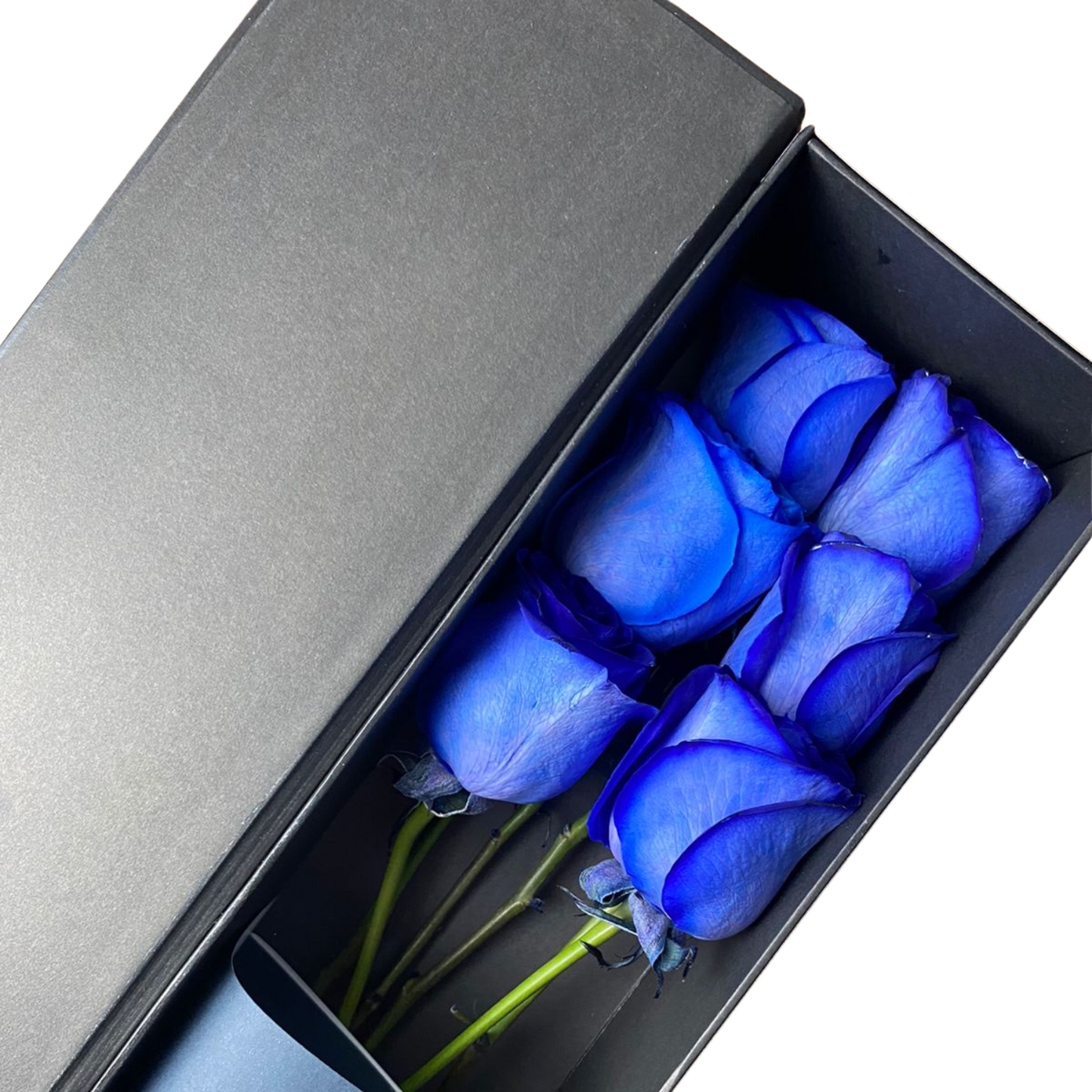 Box Luxury Rosas Azules