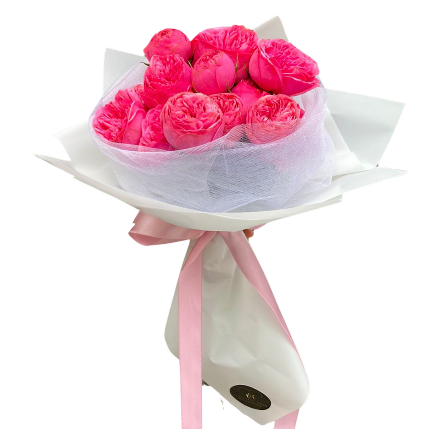 Ramo Blair - Rosas inglesas fucsia