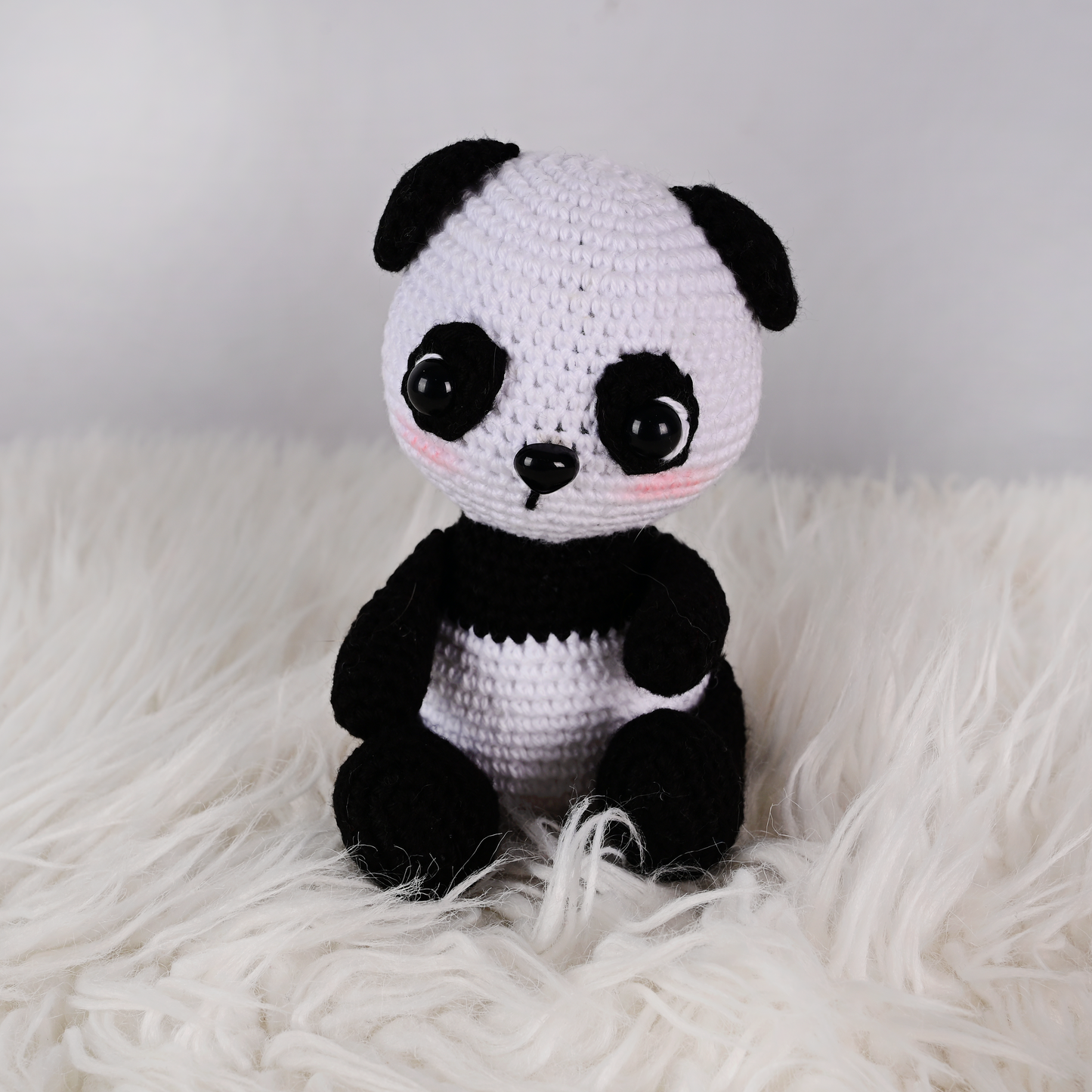 Oso Panda - Amigurumi peluche