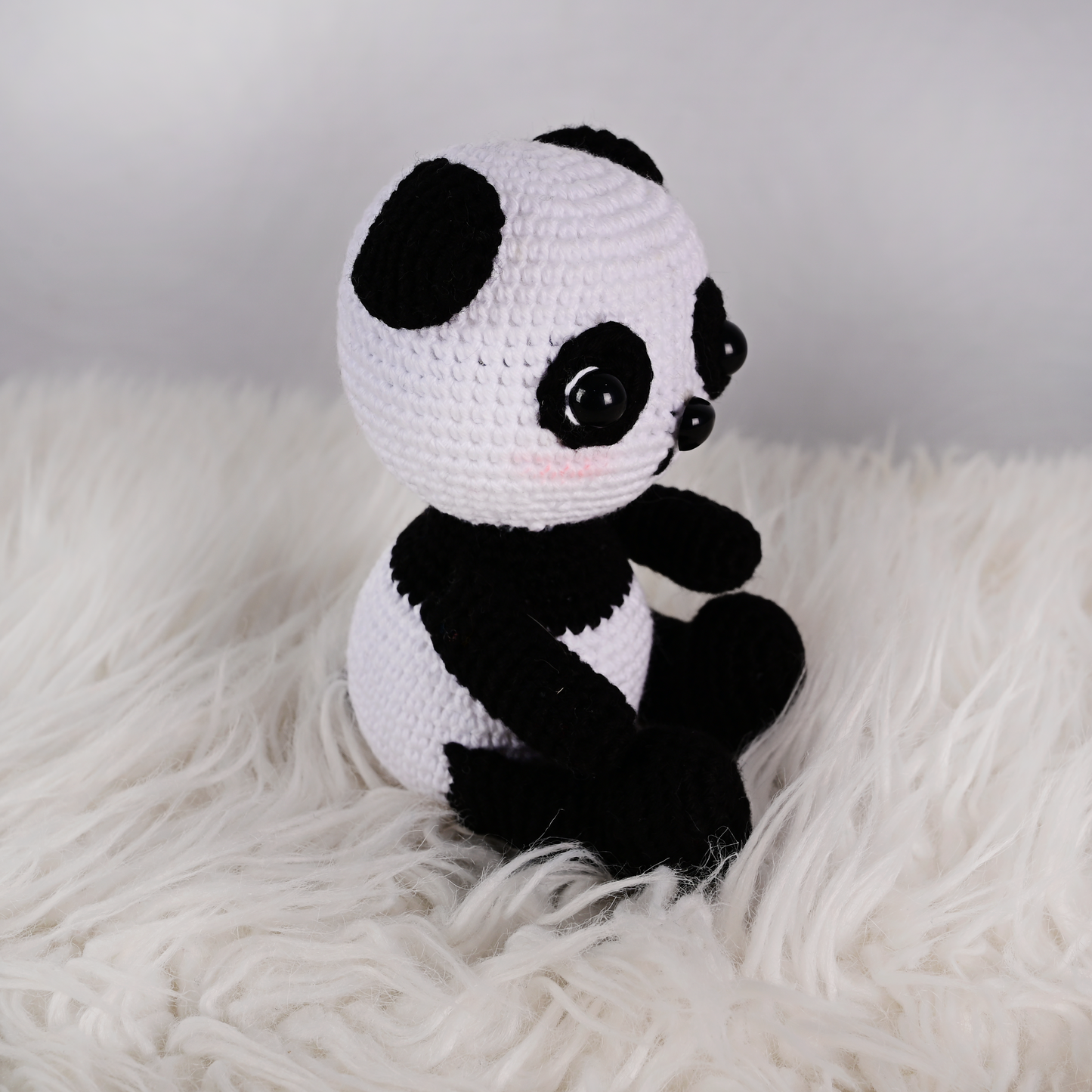 Oso Panda - Amigurumi peluche