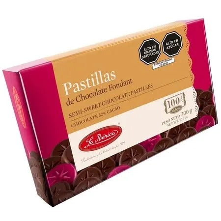 Pastillas de Chocolate Fondant x 300 g - La Ibérica