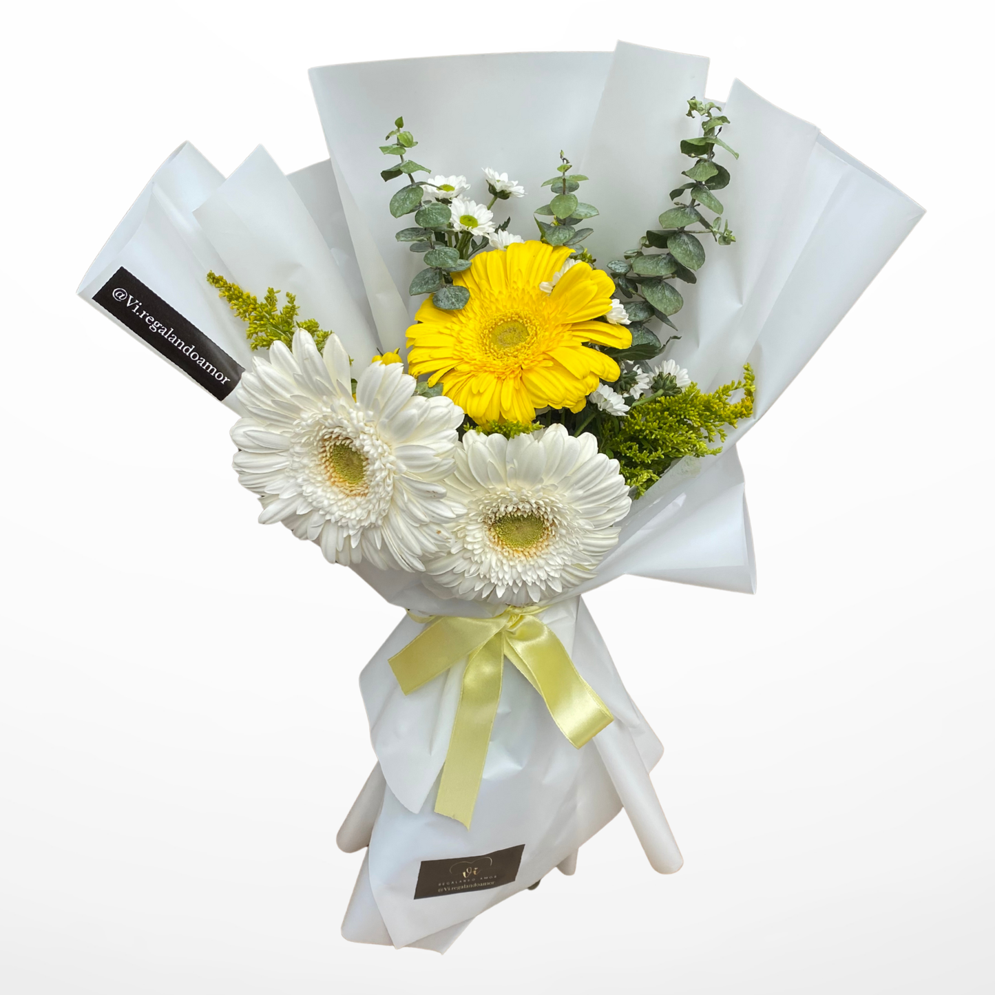 Ramo Dafne - Flores amarillas