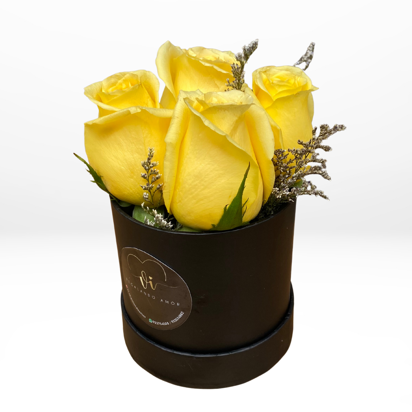 Mini Box Rosas Amarillas - Rosas amarillas