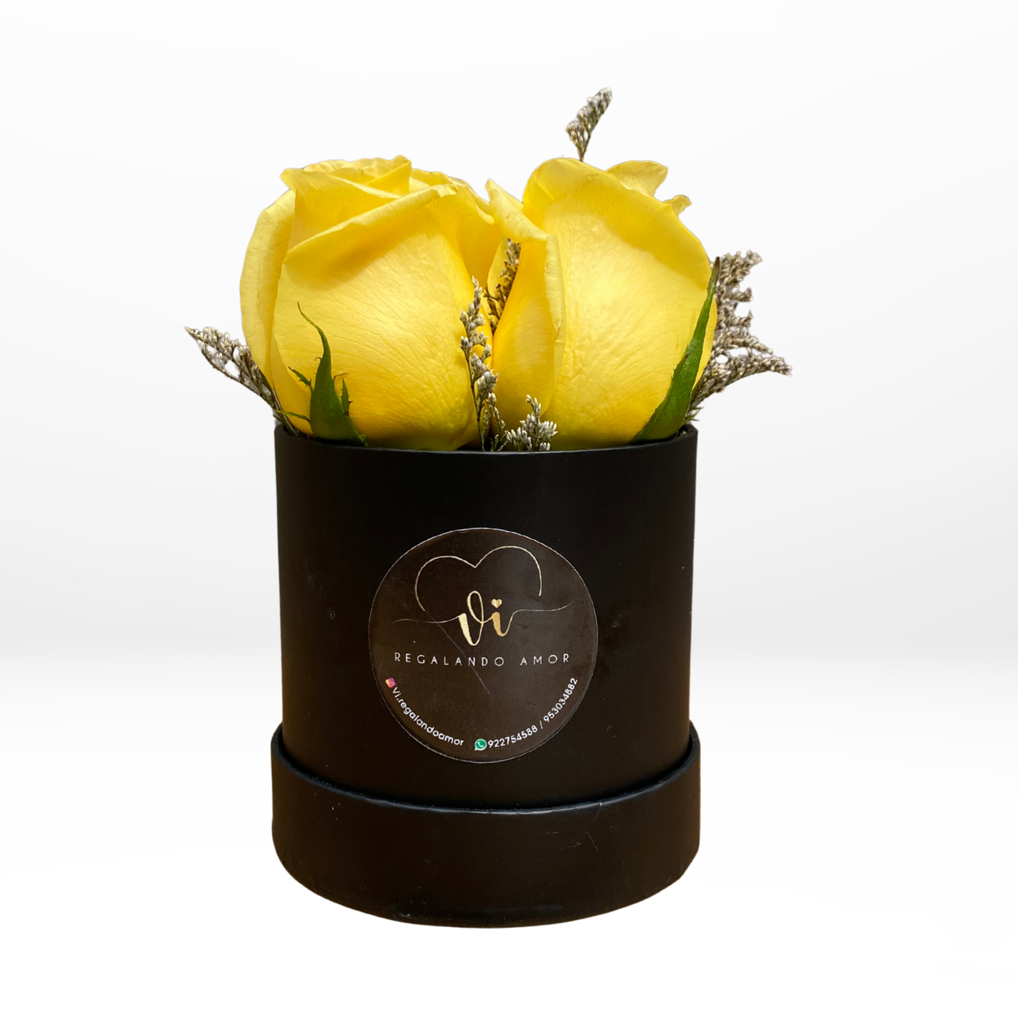 Mini Box Rosas Amarillas - Rosas amarillas