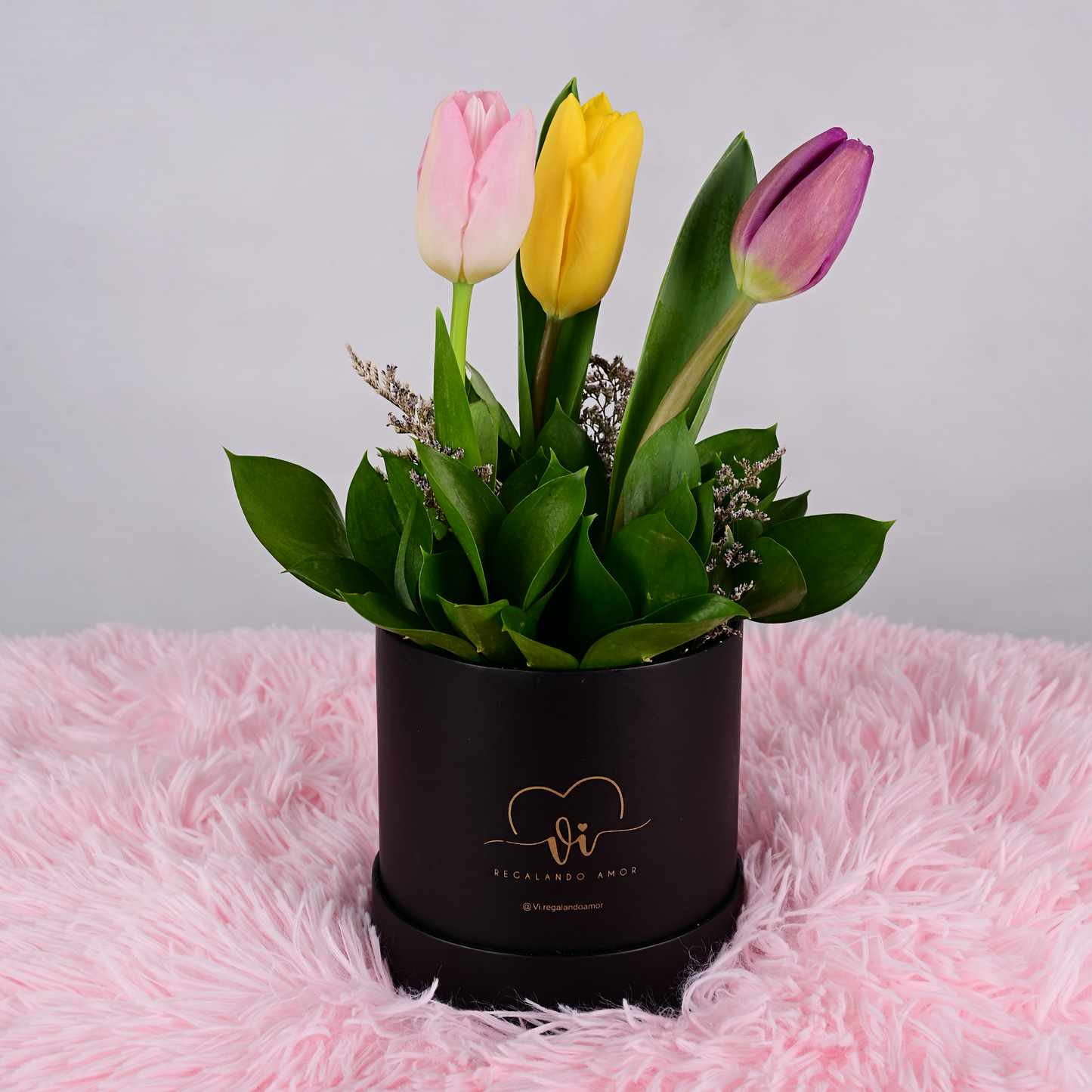 Mini Box de 3 Tulipanes