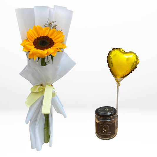 Love Duo Girasol - Flores amarillas