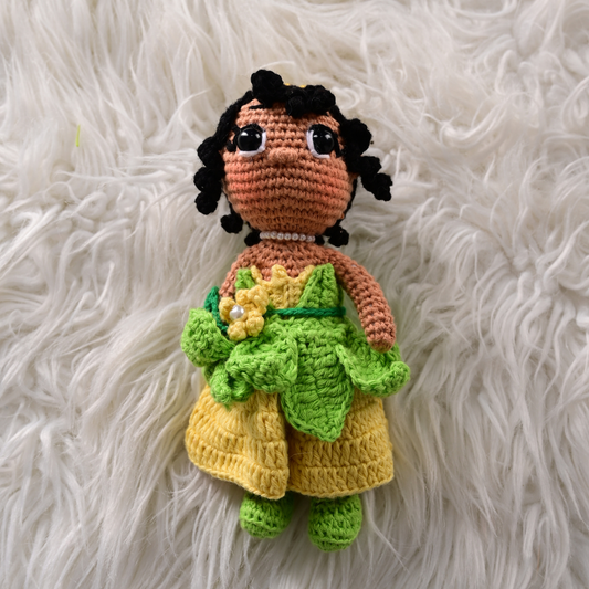 Amigurumi Princesa Tiana – Tamaño Grande