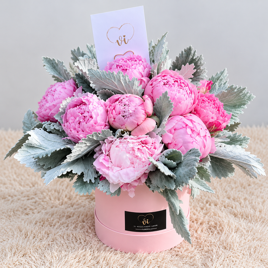 Box Olivia - Peonias Lima