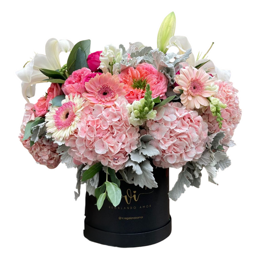 Box Clarisse – Arreglo floral premium en box