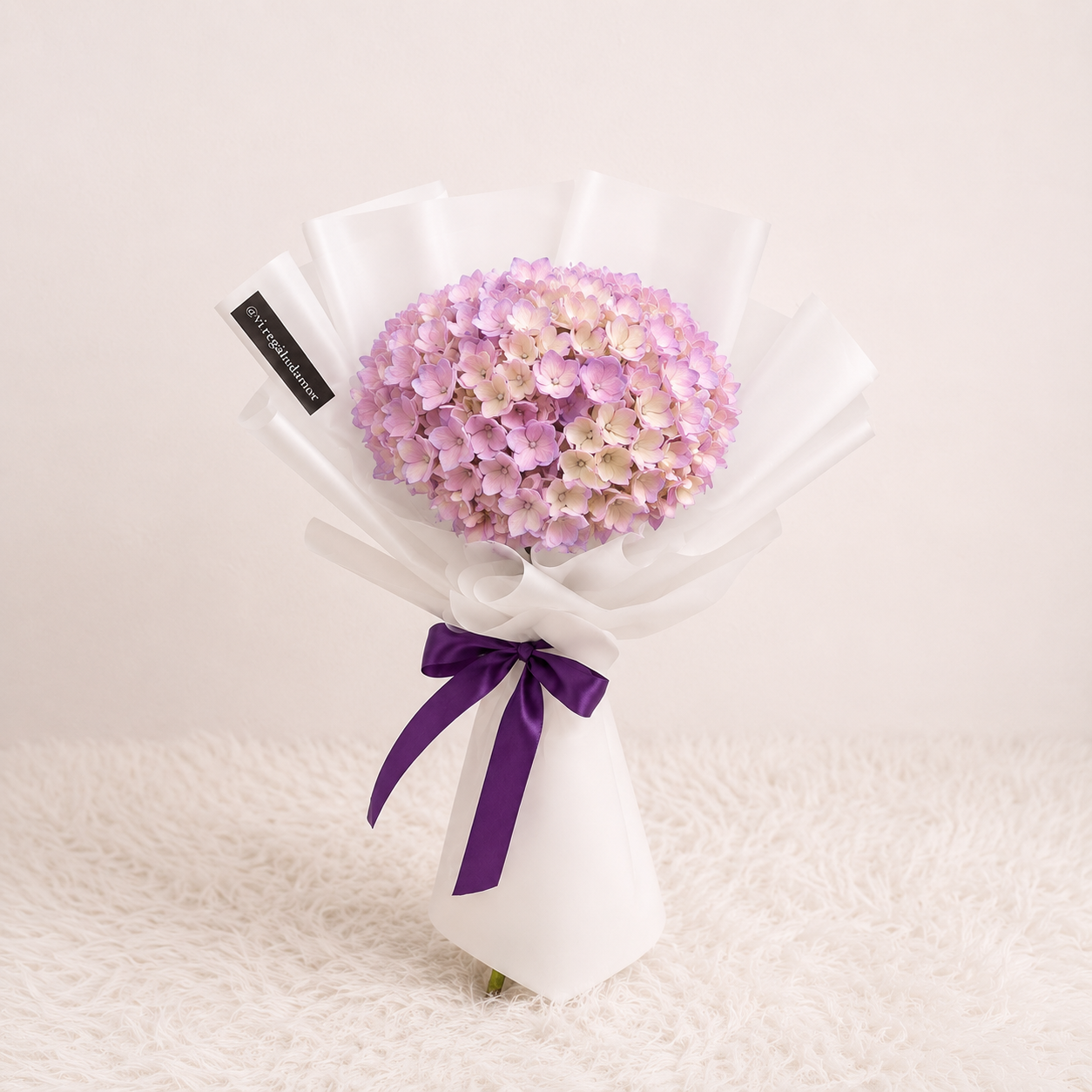 Ramo de 1 hortensia Lila/Morada
