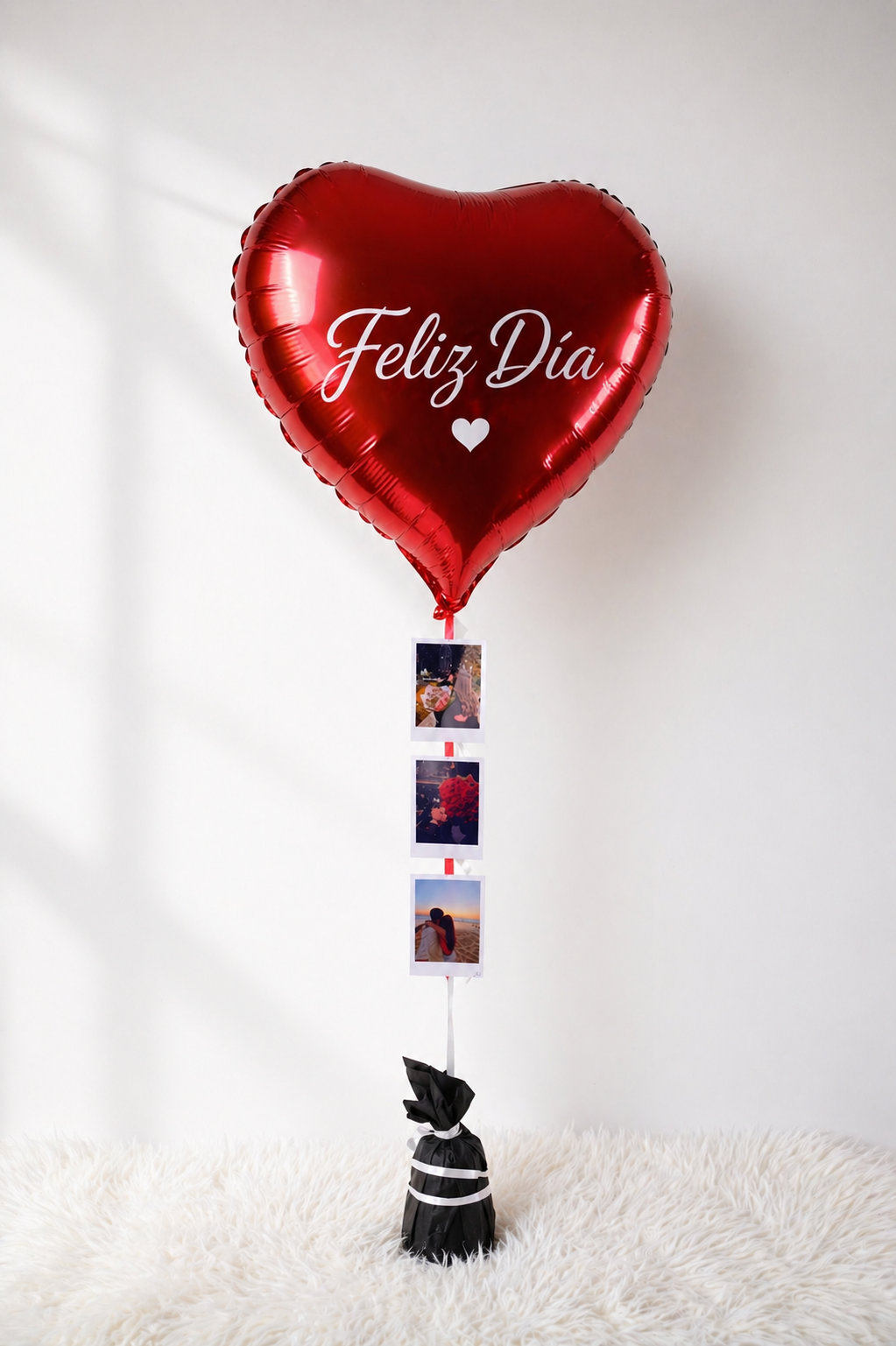 Globo Helio Corazón personalizado