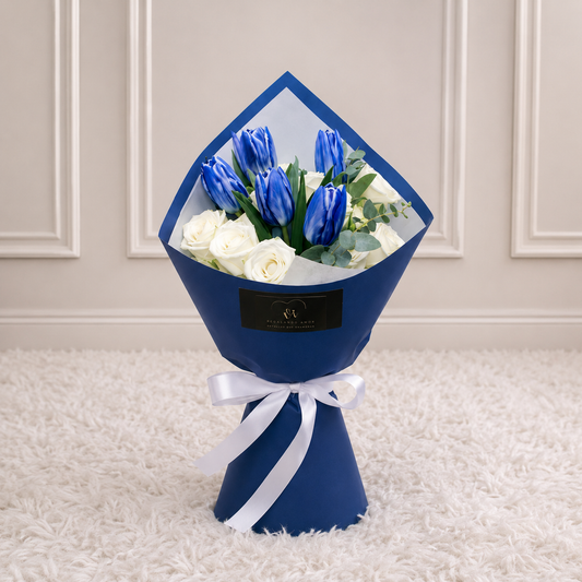 Ramo Leo - Tulipanes Azules